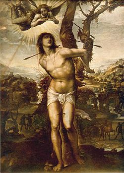 Saint Sebastian by Il Sodoma, c. 1525