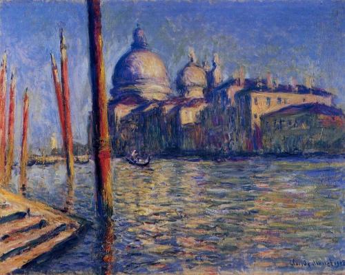 della Salute by Claude Monet.  He apparently liked Venice, too.