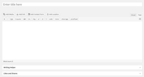 classic editor wordpress