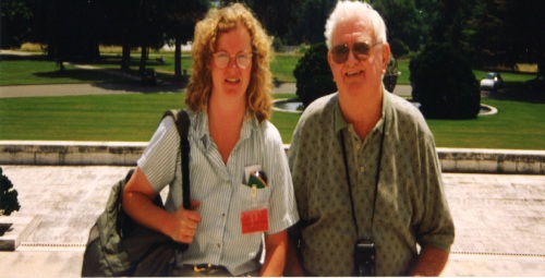 Dad and Me in Geneva, June 1998.  You have to guess which is me.