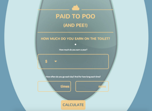 Paid to poo