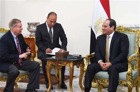 Lindsey Graham in Cairo